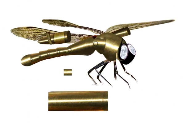 Creation of Armoured dragonfly: Step 3